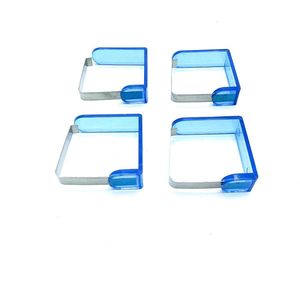 Gadgetpoint | Tafelklem | Tafelkleedhouder | Klemmen | 4 stuks | Blauw