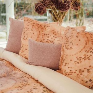 Kayori - Anou - Dekbedovertrek - Roze - Tencel - 140 x 200 / 220 cm