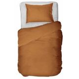 Kayori - Kiyo - Dekbedovertrek - Donkertaupe - 100% Tencel - Inclusief Kussenslopen