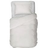 Dekbedovertrek - Wit - Katoen - 2 Persoons