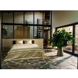 Kayori - Sora - Dekbedovertrek - Olijfgroen - Tencel - 240 x 200 / 220 cm