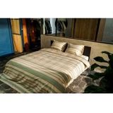 Kayori - Sora - Dekbedovertrek - Olijfgroen - Tencel - 240 x 200 / 220 cm