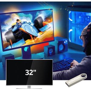 PC ambilight usb game verlichting - 32 inch