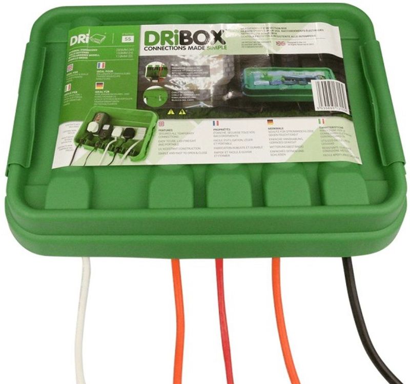 Dribox - Waterdichte Behuizing - Groen - Voor Adapter en Controller