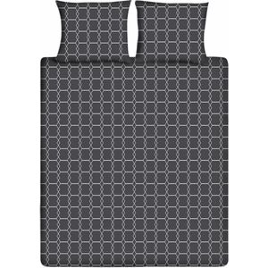 Ten Cate - Dekbedovertrek - Antraciet - 140 x 200 cm - Dekbedovertrekken