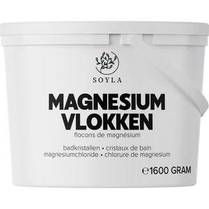 Magnesium vlokken - Magnesium Chloride - 1600 gram - Herkomst Nederland