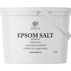 Epsom Zout - 5 KG / 11 LBS - Badzout - Epsom Salt - Magnesiumsulfaat