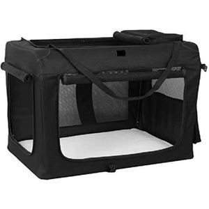 Topmast Nylon Bench - Softcrate - Stoffen Vouwbench - Zwart - 50 x 35 x 35 cm