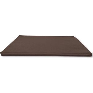 Topmast Waterproof Benchkussen - Nylon - Bruin - 75 x 45 cm - Benchmat - Benchmatras - Waterafstotend - Hondenkussen