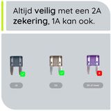 Universele Antenne Radio Signaal Versterker DAB+/FM/AM - Autoradioantenne Signaalversterker