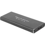 M.2 NGFF SSD Externe behuizing - USB 3.0 - Zwart