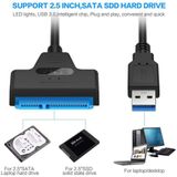 SATA Adapter - SATA naar USB A - USB3.1 - Geschikt voor 2.5'' HDD/SSD Schijf