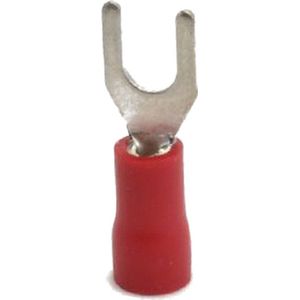 Vorkkabelschoen M6 - 0.5-1.5mm² - Rood - 25 stuks