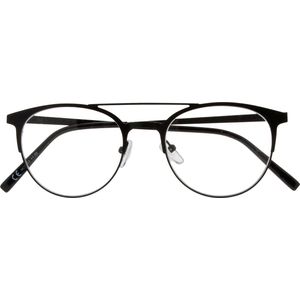 Noci Eyewear HCB022 Sam Leesbril +2.50 - mat zwart - Metaal