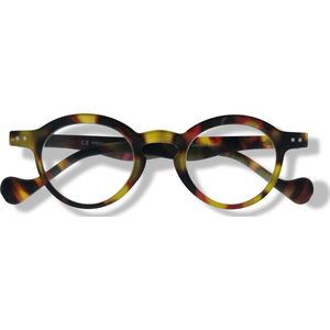 Noci Eyewear RRCD336 leesbril Morris +2.50 - Mat tortoise - incl. opbergzakje