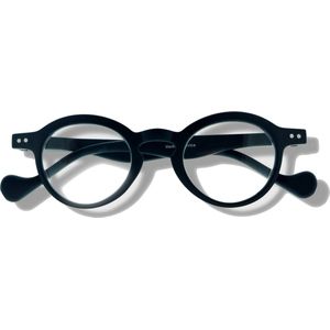 Noci Eyewear RYCB336 leesbril Morris +1.00 - Mat zwart - incl. opbergzakje
