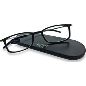 Read Eyewear CHAP04B Ultem leesbril +1.00 - Mat zwart - Aluminium