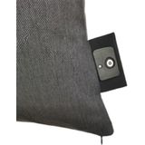 Warmy - Warmtezitkussen - Zwart - Duurzaam Materiaal - Infrarood Verwarming