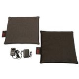 Warmy - Warmtezitkussen - Zwart - Duurzaam Materiaal - Infrarood Verwarming