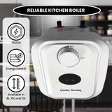 8 Liter keukenboiler close-in boiler Extra Life Quality Heating - energieklasse B -