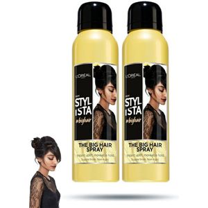 L'Oréal Paris Stylista Haarspray #Bighair Voordeelbundel - 2 x 150 ml