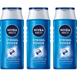 Nivea Strong Power Shampoo Bundelverpakking - 3 x 250 ml