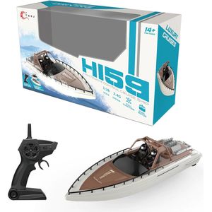 Rc jacht - SAILING TKKJ - Speed Boat RTR - 2.4GHZ - 20KM/U - 1:28