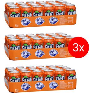 Fanta Orange Triple Pack blik 3x 24x330 ml