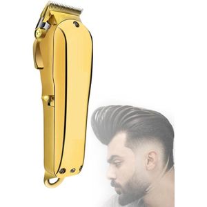 Happyment Skull Shaver - Hair Clipper - Tondeuse Mannen - Haartrimmer - Trimmer - Scheerapparaat Heren - Voor Hoofdhaar - Draadloos - Goud