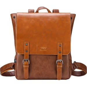 Behave Rugzak - Rugtas - Backpack - Laptoptas - Schooltas - 15 L - 15 Inch Laptop Tas - Bruin