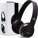 Koptelefoon - Zwart - Draadloos - Bluetooth - Bedieningspaneel - SD Kaartlezer - Bellen - met Ingebouwde Microfoon - tot 10 Meter - Telefoongesprek - Hoofdtelefoon Kinderen - Verstelbaar - Headphones - Cadeau - Oplaadbaar