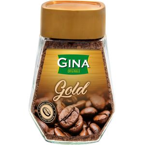 Gina Gold Oploskoffie 200 gr. - Instant Coffee