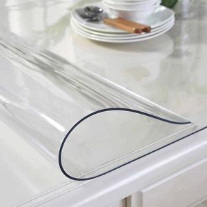 Tafelbeschermer Glashelder 100x150 cm - 1,7 mm Dikte - 100% Transparant - Gemakkelijk Schoon te Maken en Waterdicht - Tafelbeschermer - Hoge Kwaliteit - Tafelzeil - Tafelkleden