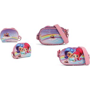 Nickelodeon - Shimmer and Shine - Schoudertas - Tas - Toilettas - Make-up tas - Cadeau set.