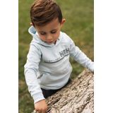 Koko Noko - Sweater - Licht Blauw - Met Print en Zak