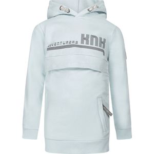 Koko Noko - Sweater - Licht Blauw - Met Print en Zak