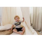 Dirkje Regular Fit Sweatshort Blauw