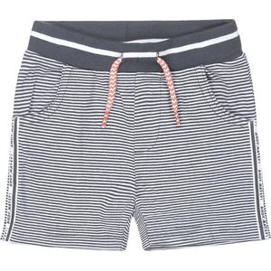 DIRKJE - Jongensshort - Donkerblauw/Wit - Gestreept