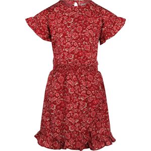 No Way Monday Jurk met Paisleyprint Rood