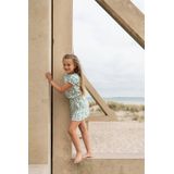 No Way Monday - R-girls - Blouse - Lichtblauw - Panterprint