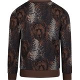 Koko Noko - Jongens Sweater - Donker Bruin