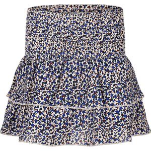 Koko Noko - Skort - Donkerblauw - Off White met Print - Meisjes