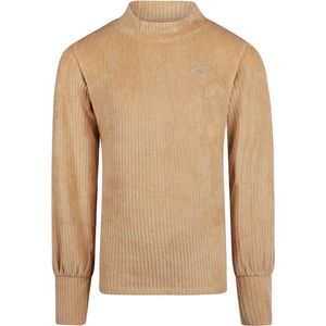 No Way Monday-Meisjes T-shirt ls-Kameel