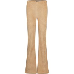No Way Monday - Flared Broek - Camel - Ribstof