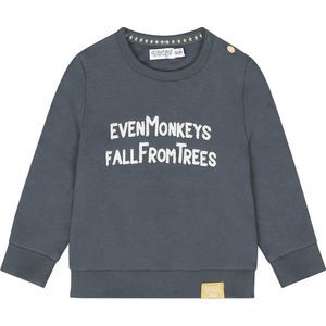 Dirkje - boys - jongens sweater staalblauw