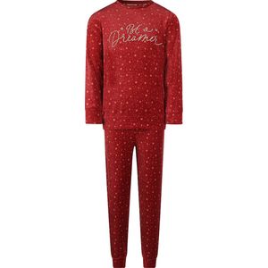 Charlie Choe - Q-Stars - Pyjamaset - Rood - 80% Katoen, 20% Polyester