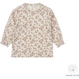 Dirkje T-Shirt Lange Mouw Print Off White