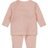 Dirkje - Shirt met Broekje - Roze - Wafelstof - Organisch Katoen