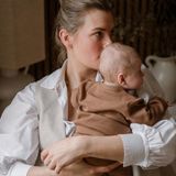 Dirkje - Sweater - Bruin - Organisch Katoen - Ribstructuur