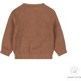 Dirkje - Sweater - Bruin - Organisch Katoen - Ribstructuur